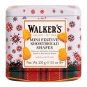 WALKERS MINI FESTIVE SHORTBREAD SHAPES TIN