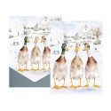 WRENDALE DESIGNS CHRISTMAS ON THE POND 8 LUXURY CHRISTMAS CARDS