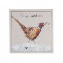 WRENDALE DESIGNS CHRISTMAS COLOURS PHEASANT 8 LUXURY BOXED CHRISTMAS CARDS