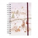 WRENDALE DESIGNS SNOW PLACE LIKE HOME SPIRAL BOUND NOTEBOOK A5