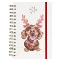 WRENDALE DESIGNS MISTLETOEAND BARKS SPIRAL BOUND NOTEBOOK A5