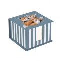 WRENDALE DESIGNS SNUG AS A CUB FOXES MEMO BLOCK