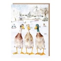 WRENDALE DESIGNS CHRISTMAS ON THE POND A4 ADVENT CALENDAR