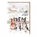 WRENDALE DESIGNS WHILE SHEPHERDS WATCHED ADVENT CALENDAR CARD