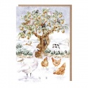 WRENDALE DESIGNS TWELVE DAYS OF CHRISTMAS ADVENT CALENDAR CARD