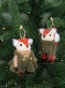 GISELA GRAHAM MIXED WOOL MR FOX