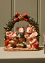 GISELA GRAHAM RESIN MICE NATIVITY