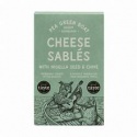 PEA GREEN BOAT NIGELLA SEED & CHIVE CHEESE SABLES
