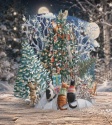 CAT'S CHRISTMAS TREE 3D CARD